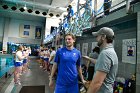Swim Senior Day  Wheaton College Swimming & Diving Senior Day 2022. - Photo By: KEITH NORDSTROM : Wheaton, Diving, Swim, Swimming, Senior Day